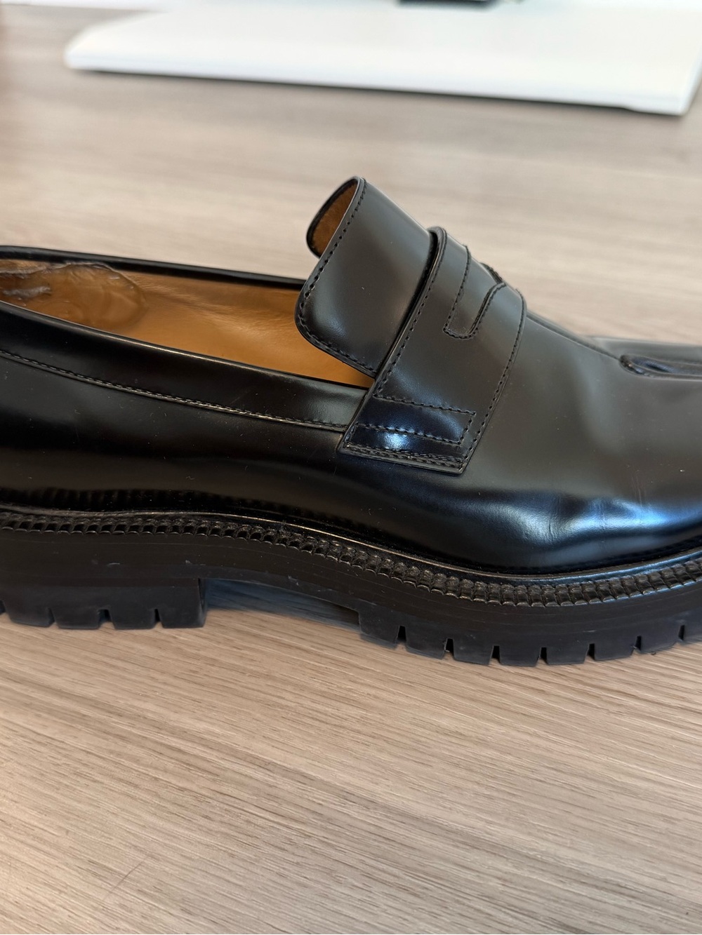 Maison Margiela Chunky Sole Tabi Loafers - Picture 8 of 12